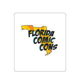 Florida Comic Cons Die-Cut Sticker – Logo