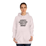 Cosplay/er Hoodie – Cosplay & Horror Finally Get Married (light color hoodies)